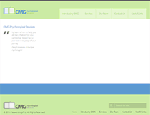 Tablet Screenshot of cmgpsychservices.com.au